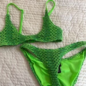 Triangl Swimwear Green Bikini